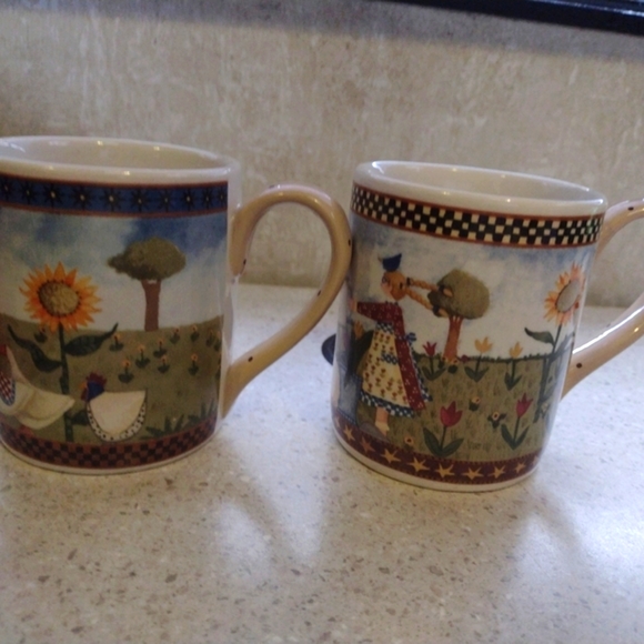 Williraye Studio Watering Can Teapot and Mugs 1999 - Picture 9 of 14